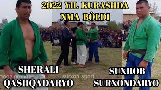 SHERALI QASHQADARYO SUXROB SURXONDARYO 2022 YIL SURXONDARYO SHÒRCHIDA KATTA KURASH