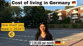 Germany Mai kitne hotte hai hmare kharche?|| Living expenses in Germany|| Indians in germany||