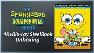 The SpongeBob SquarePants Movie 4K+2D Blu-ray SteelBook Unboxing