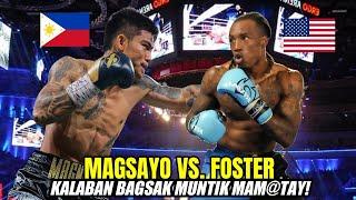 MAGSAYO HALIMAW SA BAGONG TIMBANG! KALABAN TUMILAPON MUNTIK MAM@TAY | MAGSAYO vs FOSTER UPDATE