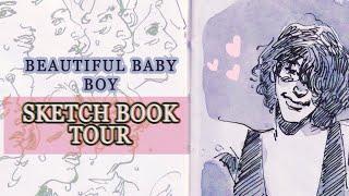 My beautiful baby boy Sketch Book tour