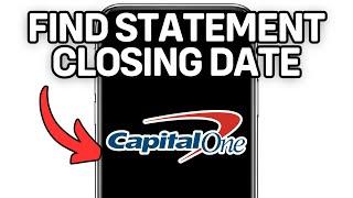 FIND STATEMENT CLOSING DATE CAPITAL ONE 2025! (FULL GUIDE)