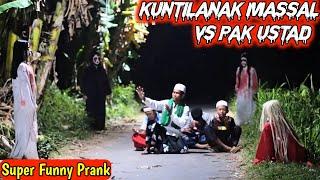 Kuntilanak vs Pak Ustad || Kompilasi Prank Kuntilanak Paling Ngakak || Funny Ghost Prank 2022