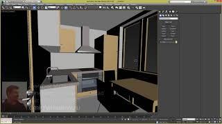 Визуализация интерьера в ванной 3DS MAX - часть 1