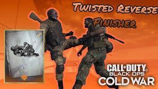 Twisted Reverse Finishing Move (BATTLEPASS) | Black Ops Cold War | Season 4