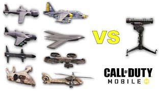 SAM Turret vs All Aircraft Scorestreaks & more in COD Mobile | Call of Duty Mobile