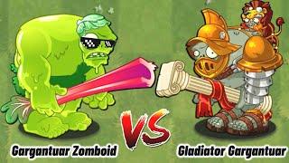 PvZ2 Gargantuar Zomboid (LV1-10) vs Gladiator Gargantuar - Who Will Win?