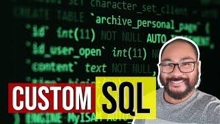 Writing Custom SQL in Tableau