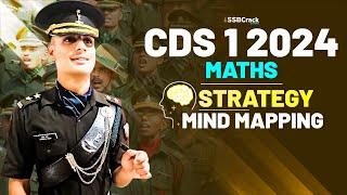 CDS 1 2024 Exam Maths Complete Strategy & Mind Mapping