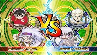 Wonrei/Li-en vs Zeno/Dufort - Zatch Bell! Mamodo Battles