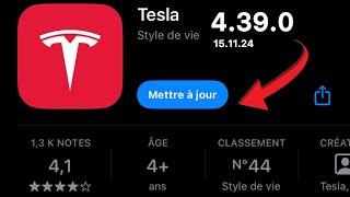 Mise à jour App Mobile Tesla 4.39.0 Les nouveautés