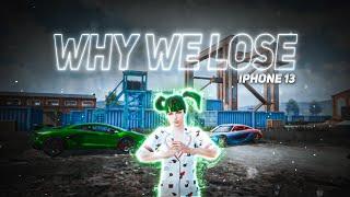 Why We Lose  IPHONE 13 | PUBG MOBILE | BGMI MONTAGE