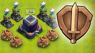 What Happens When You Use a Dark Elixir Trap Base in Bronze League?