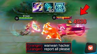 EVEN META GRANGER CAN'T HANLDE MY WANWAN SECRET TRICK!! (super burst damage)