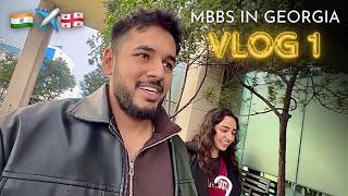 First Vlog | MBBS IN GEORGIA for INDIAN Students | BAU International University Batumi 