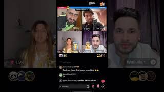 rajab butt vs waliullah tiktok live match haider ny punishment ki#trending #live #rajabfamily#funny