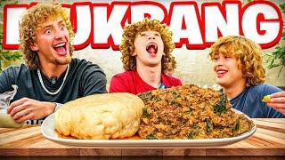 FUFU MUKBANG w/ NOAH & NILES!