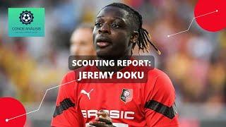 JEREMY #DOKU - SCOUTING REPORT #LIGUE1 #EUROPALEAGUE #CHAMPIONSLEAGUE #UEFA