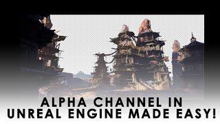 How to render an Alpha Channel in Unreal Engine in 2 minutes