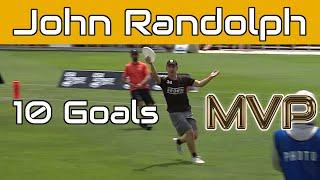 John Randolph | 10G 1D | MVP Highlights Brown vs. Colorado |  College Champ Semi 2019