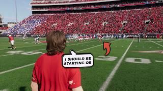 REALISTIC ROAD TO GLORY STORY (COLLEGE FOOTBALL 25)