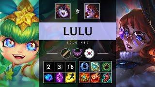 Lulu Mid vs Aurora - KR Master Patch 14.24