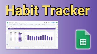 How to Create a Habit Tracker in Google Sheets