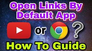 How To Open Youtube Video Links Via Mobile Browser Or The Youtube App Directly On Android Devices