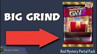 Grinding for the Red Mystery Portal Pack