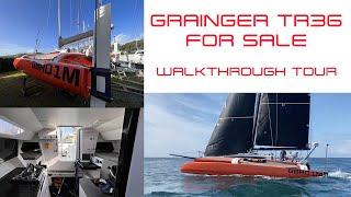 SOLD Grainger Trimaran TR36 'FRESHLY SQUEEZED' for Sale at the Multihull Centre