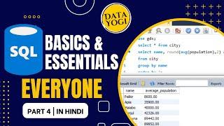 SQL Basics & Essentials For Everyone | Part 4 out of 5 | SQL For Beginners 2024