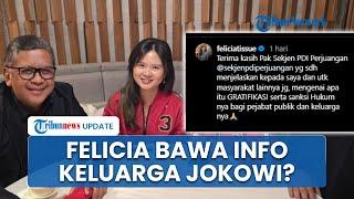 Sosok Felicia Tissue, Eks Pacar Kaesang yang Mendadak Bertemu Hasto & Berjaket PDIP, Ungkap Rahasia?