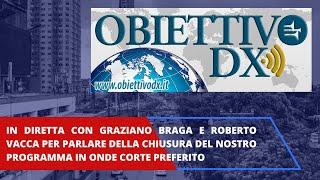 Obiettivo DX chiude? Ne parliamo in diretta con Graziano Braga e Roberto Vacca #saveobiettivodx