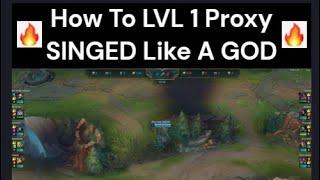 The Perfect LVL 1 SINGED Proxy Guide