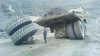 Amazing Dangerous Idiots Trucks Driving Skill - Biggest Truck Heavy Equipment Machines Work Fails