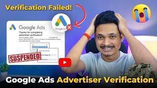 Google Ads Advertiser Verification Individual - Google ads verification problem