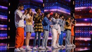 Acapop! - Kid A Cappella Group - My Turn - Best Audio - America's Got Talent - July 12, 2022