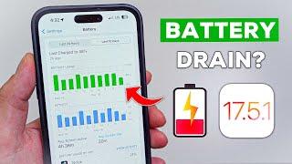 iOS 17.5.1 - How To Fix Battery Drain on iPhone (7 TIPS)