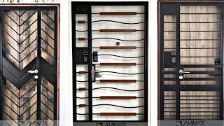 Grill Security Door Designs_ Latest Safety doors, Iron, Iron pipe, Steel, Glass.