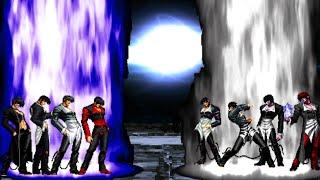 Kof Mugen Flames Iori Yagami VS Orochi Iori Yagami Team