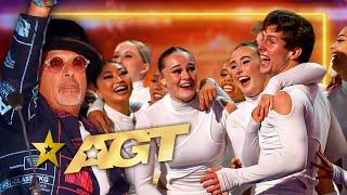 INCREDIBLE and UNIQUE Dance Audition Wins the GOLDEN BUZZER on America's Got Talent 2024!