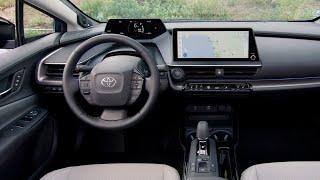 New TOYOTA PRIUS 2023 - INTERIOR details (digital cockpit, ambient lighting, touchscreen)