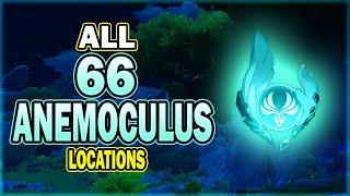 All 66 Anemoculus Locations - Detailed Guide for Mondstadt Oculus with Timestamps & Easy Routes