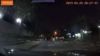 Xiaomi Youpin 70Mai Pro Dash Cam Night Scene