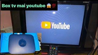 Youtube chal gya box wali tv mai||  kaam kar gya ye toh  || box tv old tv