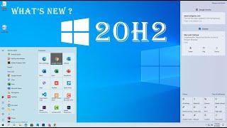 Windows 10 Version 20H2 ||  What's New in Windows 10 20H2 Update?