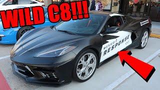 EXOTIC CAR OWNERS PARKED NEXT TO THE WRONG C8 CORVETTE!!! (SHOW STOPPER)