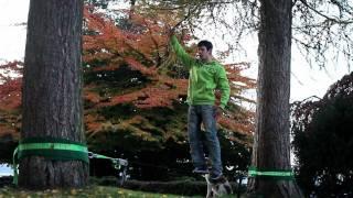 Slackline-Guide: Basics - Stehen und Gehen