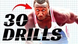 30 Drills To Run Faster (NO EQUIPMENT NEEDED)