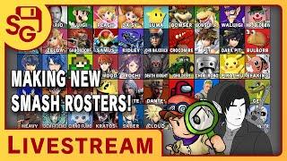 Building our own Super Smash Bros. Rosters!